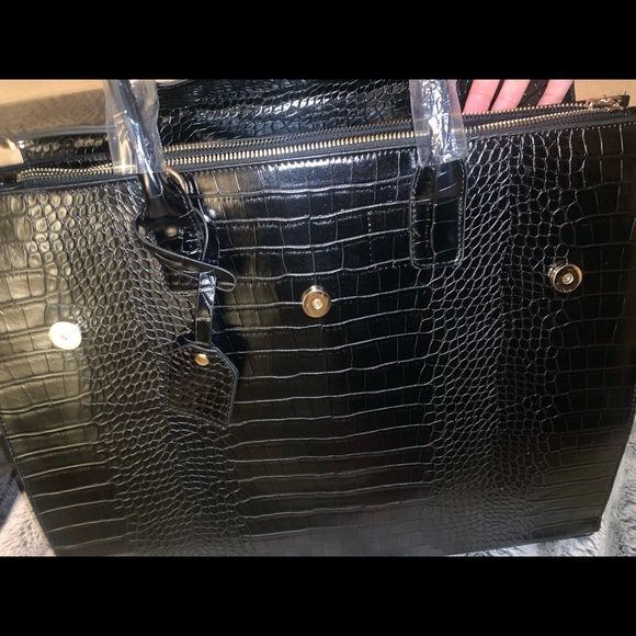 Nathaniel Noir Presidential Jumbo Handbag - Picture 9 of 16